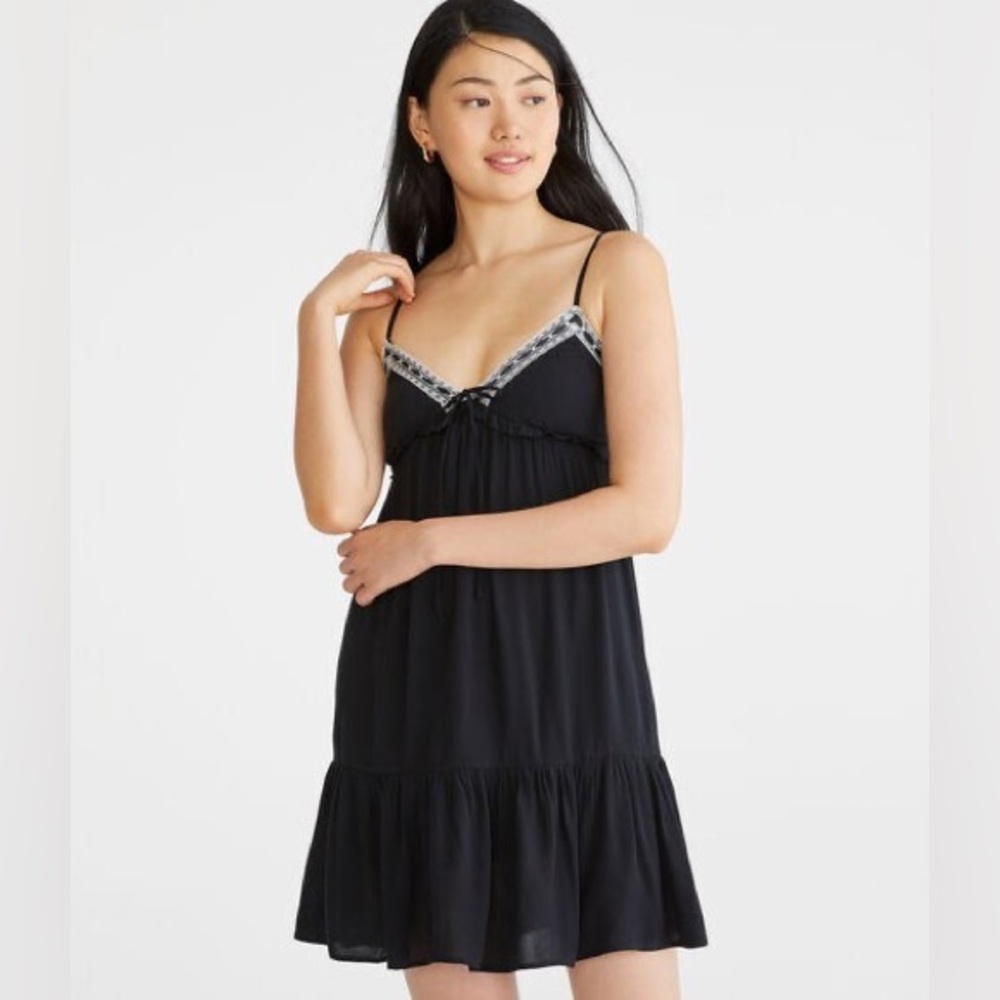 Aeropostale Black Sleeveless Dress